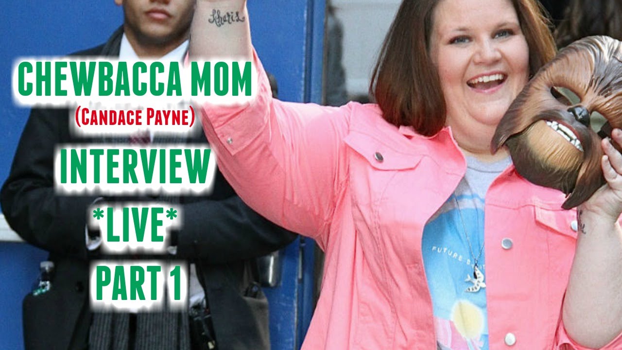 Chewbacca Mom ( Candace Payne) Interview LIVE | Life with Lo - YouTube