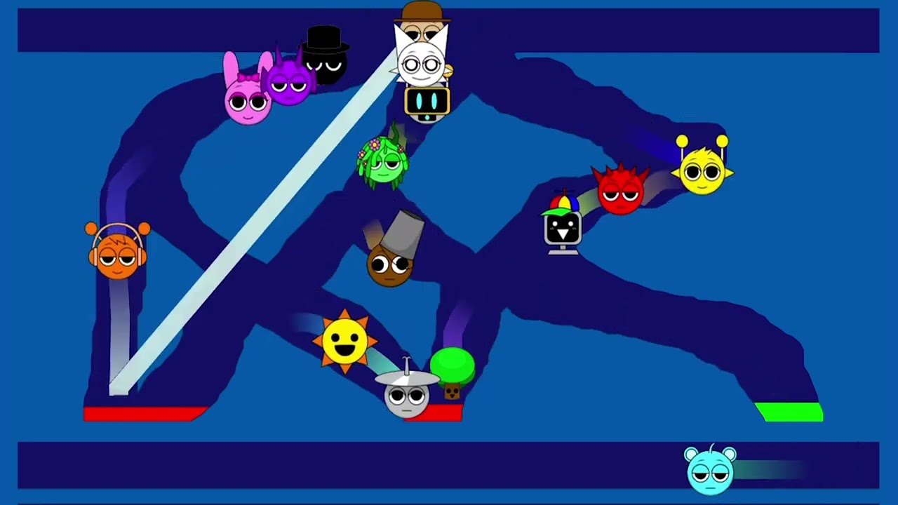 SPRUNKI Marble Race 14 – With Commentary! Who Will Win?