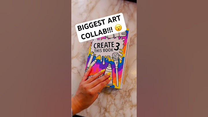 CREATE THIS BOOK travels the WORLD, Moriah Elizabeth 😮 #shorts #artchallenge #artcollab