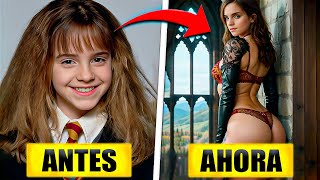 Así LUCEN los Personajes de Harry Potter Hoy en 2024 | Antes y Después