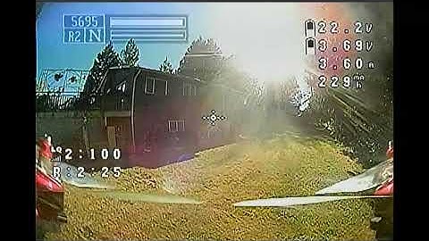 DJI Analog Adapter 60FPS DVR test.