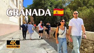 🔥 Step by Step Visit GRANADA, Spain 🇪🇸 October 2026 🌞 Walking Tour 4K