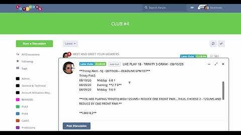 LOTTODDS.COM: LivePlay18 08 10 20