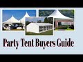 Party Tent Buyers Guide - Outdoor Party Tents / Wedding Tents / Canopy Tent Party Tent Buyers Guide - Outdoor Party Tents / Wedding Tents / Canopy Tent