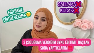 3 Çocuğuma Nasil Uyku Eği̇ti̇mi̇ Verdi̇m, Tüm Sorunlara Bulduğum Çözümler, Uyumayan Anne Kalmasin