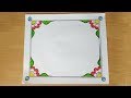 Border Designs on Paper || Project Work Designs || Borders For Projects