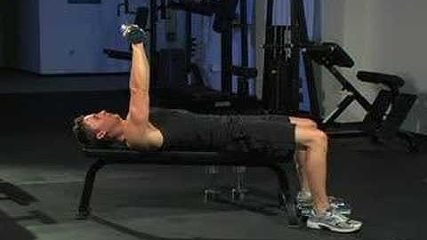 Flat Bench Dumbbell Power Press Drop Set