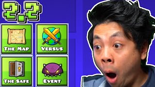 What Do These New 2.2 Menus Do? (Geometry Dash Memes)