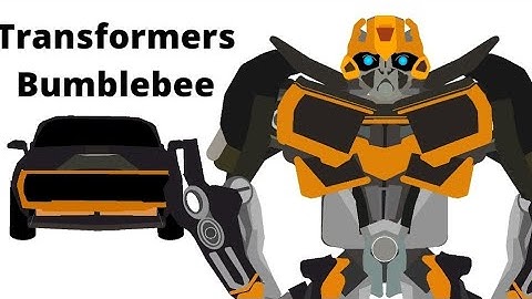 BUMBLEBEE ROBOT ( 1967 CAMARO CAR ) TRANSFORMERS REMAKE ANIMATION TEST #abdulmaliksyarif