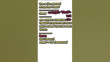 #anchor #attribute #target #learn #html in #hindi #learnhtml #trending #htmltags #htmltutorial