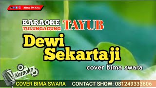 Dewi Sekartaji - Karaoke - Versi Tayub Tulungagung Cover Bima Swara