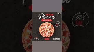 Super Delicious Pizza ? Poster Design | iga igagraphic igaanimationgraphicdesign posterdesign