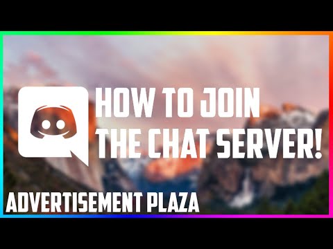 Roblox Advertisement Plaza How To Join The Discord Chat Server Youtube - roblox advertising servers discord