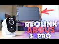 Обзор Reolink Argus 3 Pro / Беспроводная 2к Камера с солнечной панелью +конкурс без репостов