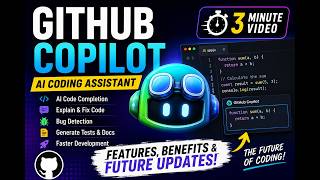 GitHub Copilot Explained in 3 Minutes | AI Coding Assistant