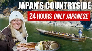 24 Hours in the Countryside Trying to Speak ONLY JAPANESE
