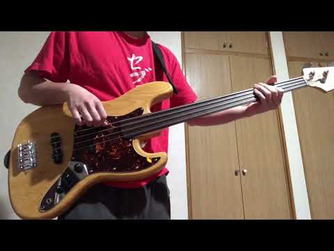ルナルナ/スピッツ フレットレスで弾いてみた [played by トラバンコールba.セブンオール]