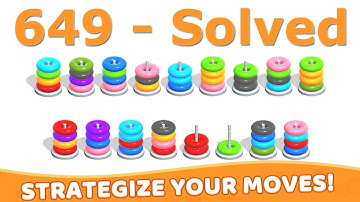Color Hoop Stack - Level 649