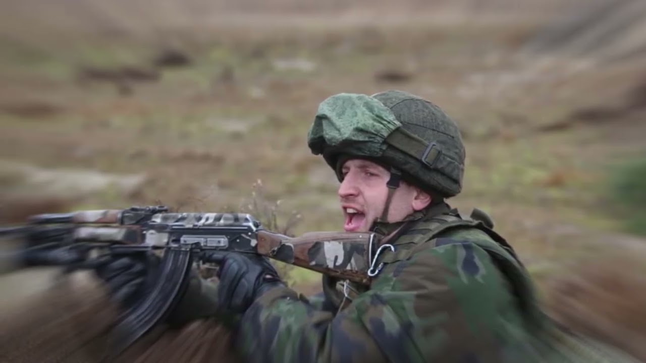 Герои в окопах