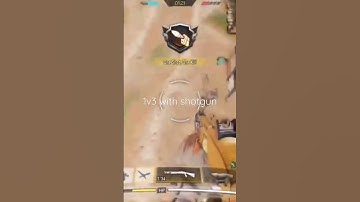 1v3 with shotgun