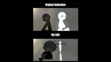 Black x White (my Edit🤍🖤) #stickman #stickmanmeme #gachalife2 #gachacompilation