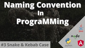 Snake case and kebab case introduction and usage