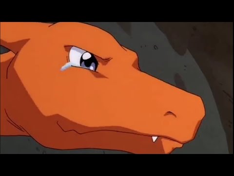 Rare Occasion of Ash's Charizard in Tears