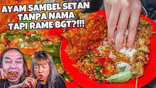 PECEL AYAM SAMBAL SETAN TERSEMBUNYI! GAADA NAMA GAADA PLANG TAPI RAME BANGET SAMPE NGANTRI?!!