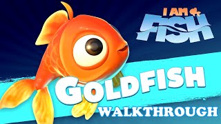 I Am Fish - Goldfish all levels walkthrough (5 stars/no deaths)