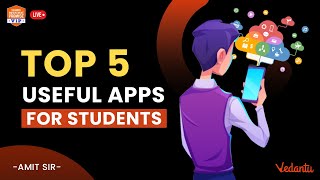 Top 5 Useful Apps for Students | Apps for Students  by Amit Sir | @VedantuJunior screenshot 1