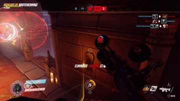 Overwatch - Junkrat Aimbot?
