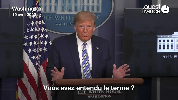 Aux États-Unis, Donald Trump appuie les manifestants anti-confinement