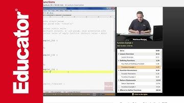 PHP: User Defined Functions