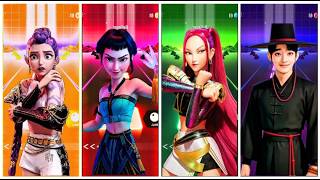 K POP Demon Hunters 🎺 Saja Boys 🎧 Tiles hop EDM RUSH 🎙️ screenshot 4