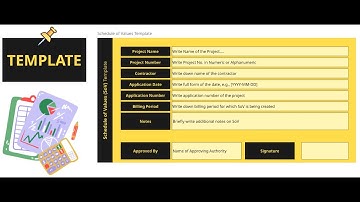 Schedule of Values Template in Miro