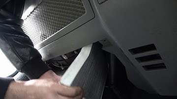 VW T5 Van - Pollen Filter Change How To DIY