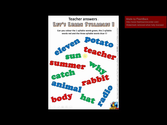 free printable open syllable worksheets jobs ecityworks