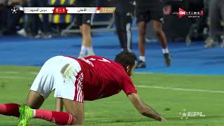 بتعليق طارق حسن أهداف مباراة الأهلي وحرس الحدود فى الدوري المصري