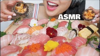 ASMR BEST SUSHI NIGIRI PLATTER (EATING SOUNDS) JAPAN EDITION | SAS-ASMR screenshot 1