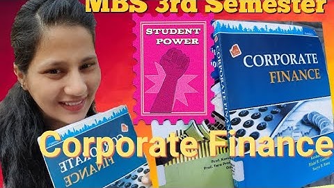 MBS 2nd Semester || Financial Management || Part-1