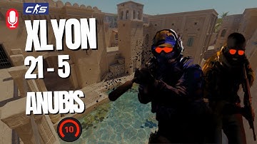 CS2 PLAY ANUBIS FACEIT 10 LVL LOBBY WITH VOICE COMMS 2 POV DEMO