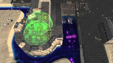 SpringRTS 8200+ units game