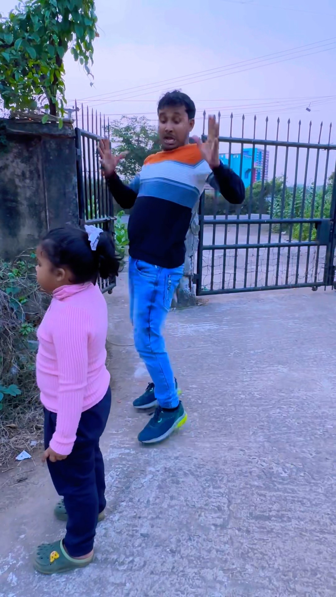 Dad saves child from falling???#mistihappylifestyle #shorts #viral #trending #love