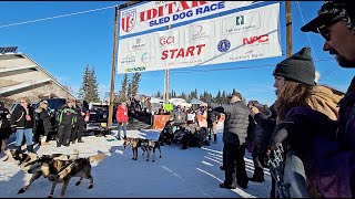 Jessie Holmes leads as Iditarod field narrows, dog dies