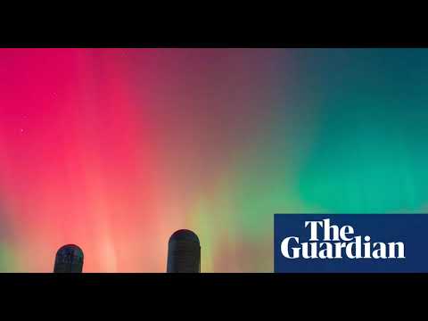 Exibição rara da aurora boreal brilha nos céus dos EUA