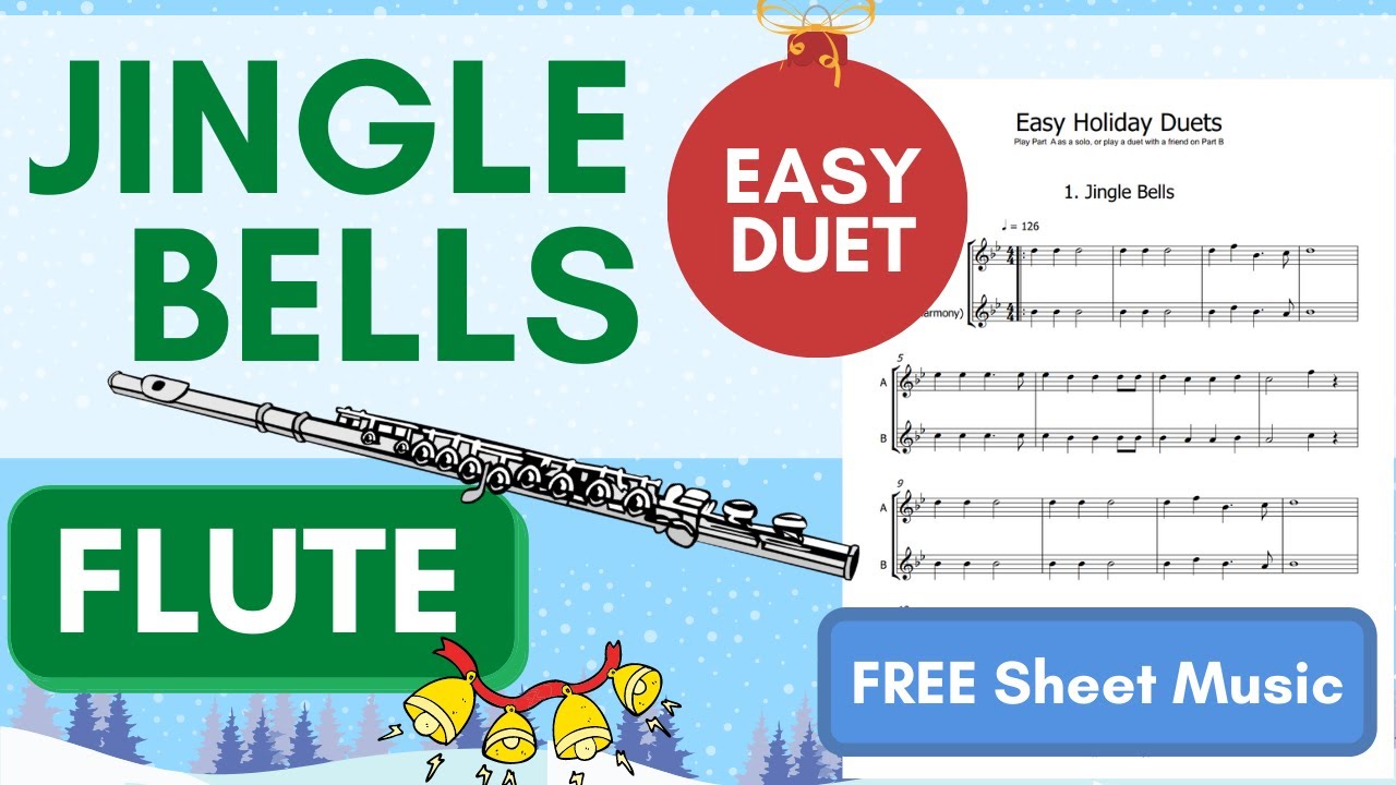 Jingle Bells (Lead sheet with lyrics ) Sheet music for Piano (Solo) Easy