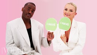 Doctor Who’s Ncuti Gatwa & Millie Gibson Play ‘Never Have I Ever’ | Vogue Challenges