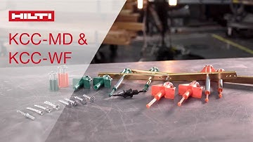 INTRODUCING Hilti Kwik Cast Connect Anchors: KCC-WF and KCC-MD