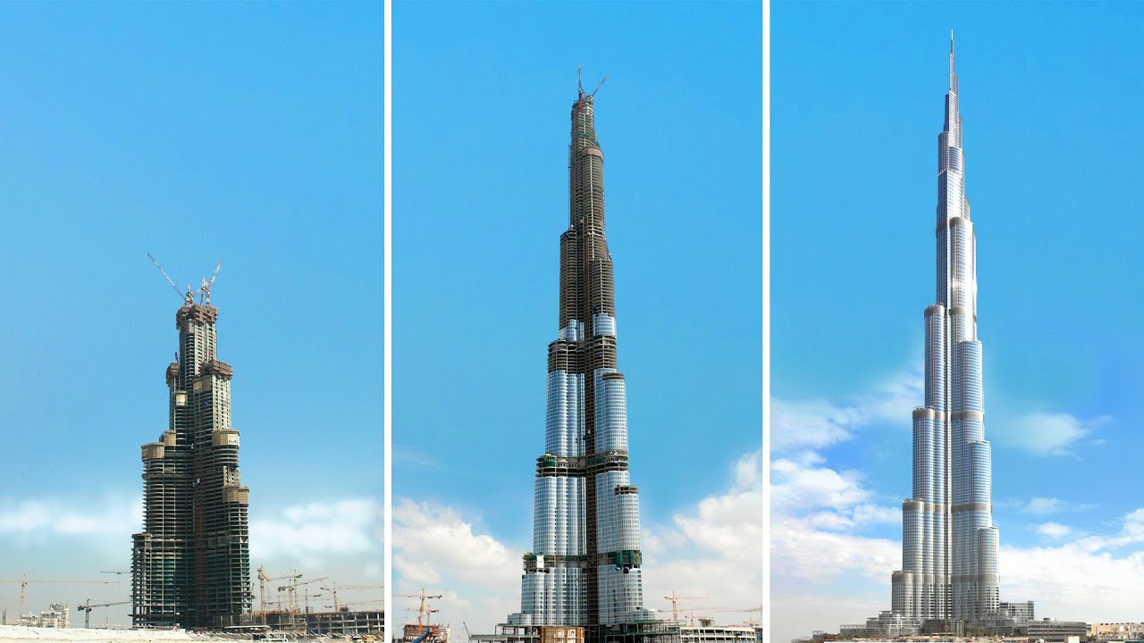 Burj Khalifa Building The World s Tallest Skyscraper YouTube