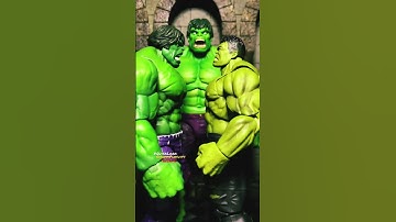 FaceOff:  20th Hulk Vs. SHF Infinity War Vs. IMMORTAL Hulk QUICK LOOK Marvel Action Figure Review
